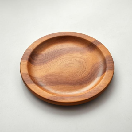 Natural Wooden Dining Plates – Stylish & Eco-Friendly Tableware