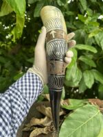 Handcrafted Buffalo Horn Tankard Mug - Image 8