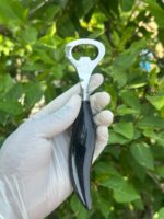 Handcrafted Buffalo Horn Bottle Opener - Image 3