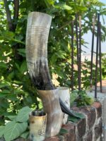 Viking Heritage Buffalo Horn Gift Set The Grand Norse Legacy Buffalo Horn Feast Set - Image 2