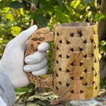 Raven Guardian Hand-Carved Wooden Tankard Hand-Carved Wooden Tankard Viking-style, Norse, or Celtic Wooden Tankard.