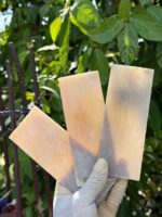 BUFFALO HORN MILK WHITE SCALE  NATUTRAL HORN SCALE HORN PLATES - Image 3